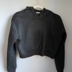 Cropped Black hoodie